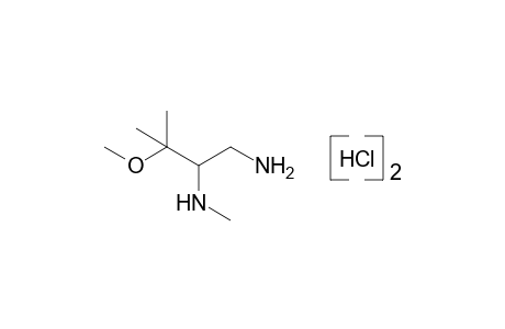 N2,3-dimethyl-3-methox-1,2-butanediamine, dihydrochloride