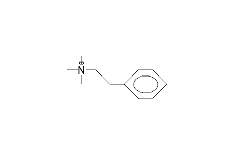 (2-Phenyl-ethyl)-trimethyl-ammonium cation