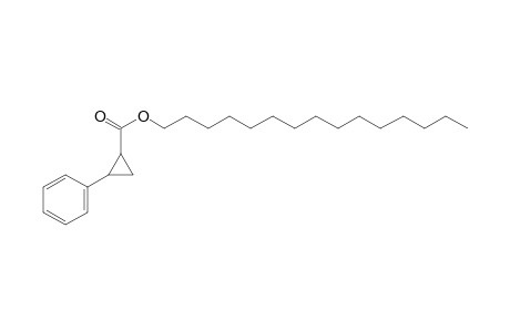 Cyclopropanecarboxylic acid, trans-2-phenyl-, pentadecyl ester