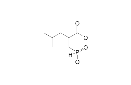 2-HYDROXYPHOSPHINOYLMETHYL-4-METHYL-PENTANOIC-ACID
