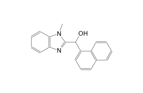 (1-methyl-1H-benzimidazol-2-yl)(1-naphthyl)methanol