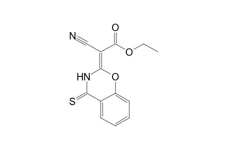 Ethyl Cyano(3,4-dihydro-4-thioxo-1,3-benzoxazin-2-ylidene)acetate