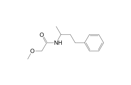 N-(1-methyl-3-phenylpropyl)-2-methoxyacetamide
