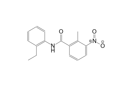 N-(2-ethylphenyl)-2-methyl-3-nitrobenzamide
