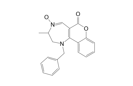 1-BENZYL-3-METHYL-6-OXO-1,2,3,6-TETRAHYDRO-[1]-BENZO-[4,3-E]-[1,4]-DIAZEPIN-4-OXIDE