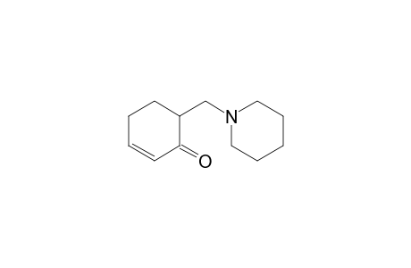 6-[(Piperidin-1-yl)methyl]cyclohex-2-en-1-one