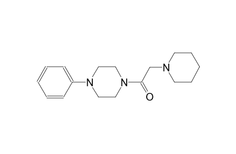 1-Phenyl-4-(1-piperidinylacetyl)piperazine