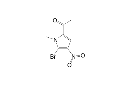 2-ACETYL-5-BROMO-1-METHYL-4-NITRO-PYRROLE