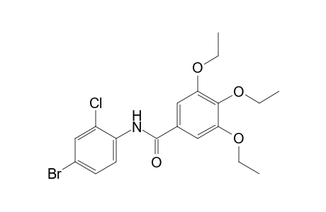 Benzamide, N-(4-bromo-2-chlorophenyl)-3,4,5-triethoxy-