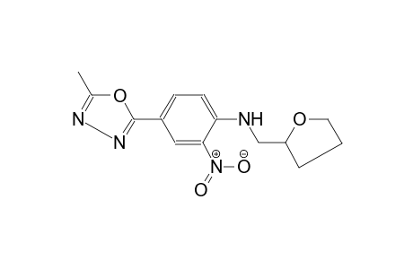 2-furanmethanamine, tetrahydro-N-[4-(5-methyl-1,3,4-oxadiazol-2-yl)-2-nitrophenyl]-