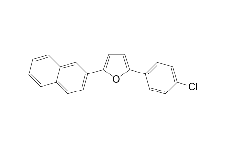 2-(4-Chlorophenyl)-5-(naphthalen-2-yl)furan