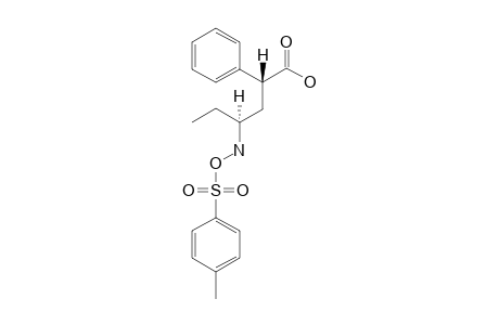 (2R*,4R*)-2-PHENYL-4-(4-METHYLPHENYLSUFONAMIDO)-HEXANOIC-ACID