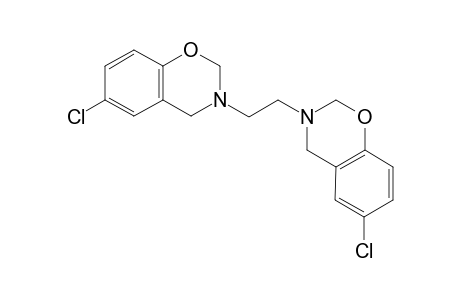 3,3'-Ethylene-bis[3",4"-dihydro-2H-(1,3)-6"-chlorobenzoxazine]