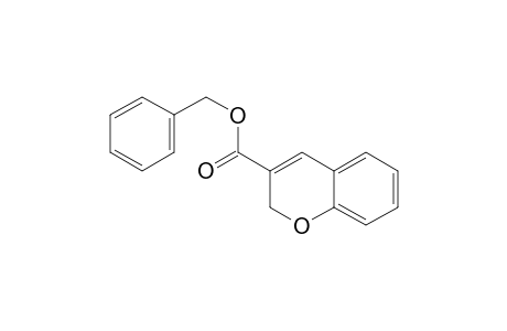 2H-1-benzopyran-3-carboxylic acid, phenylmethyl ester