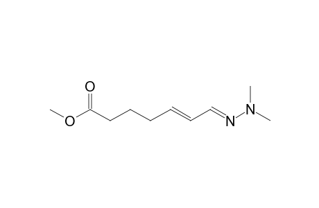 N-(6-methoxycarbonylhex-2-enylidene)-N'-dimethylhydrazine