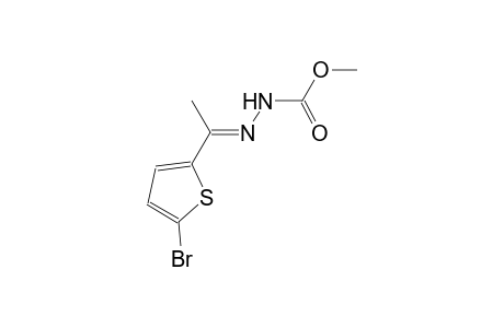 methyl (2E)-2-[1-(5-bromo-2-thienyl)ethylidene]hydrazinecarboxylate