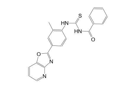 N-benzoyl-N'-(2-methyl-4-[1,3]oxazolo[4,5-b]pyridin-2-ylphenyl)thiourea