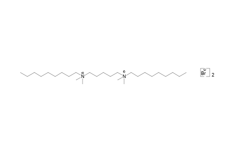 pentamethylenebis[dimethylnonylammonium]dibromide