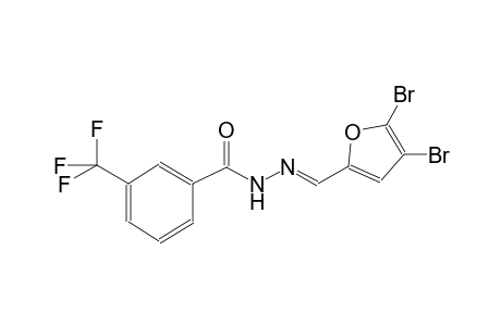 N'-[(E)-(4,5-dibromo-2-furyl)methylidene]-3-(trifluoromethyl)benzohydrazide