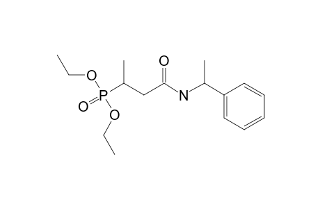 3-diethoxyphosphoryl-N-(1-phenylethyl)butyramide