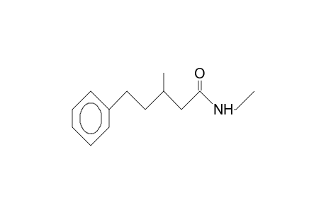 (R)-N-Ethyl-3-methyl-5-phenyl-pentanamide