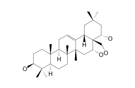 CAMELLIAGENIN-A;3-BETA,16-ALPHA,22-ALPHA,28-TETRAHYDROXY-OLEAN-12-ENE