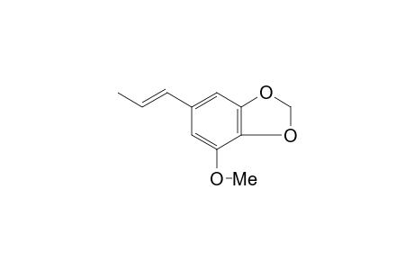 (E)-4-Methoxy-6-(propen-1-yl)-1,3-benzodioxole