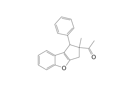 1-(2-Methyl-1-phenyl-2,3-dihydro-1H-benzo[b]cyclopenta[d]furan-2-yl)ethanone