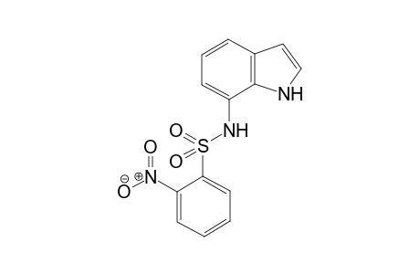 N-(1H-Indol-7-yl)-2-nitrobenzenesulfonamide