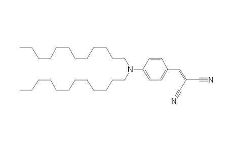 2-[4-(dilaurylamino)benzylidene]malononitrile