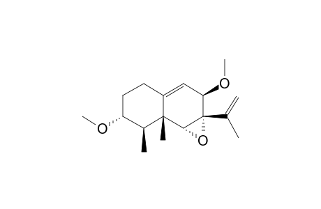 (1as,2R,6R,7R,7ar,7br)-7,7A-Dimethyl-1A-prop-1-en-2-yl-2,4,5,6,7,7B-hexahydronaphtho[1,2-B]oxirene-2,6-diol, 2me derivative