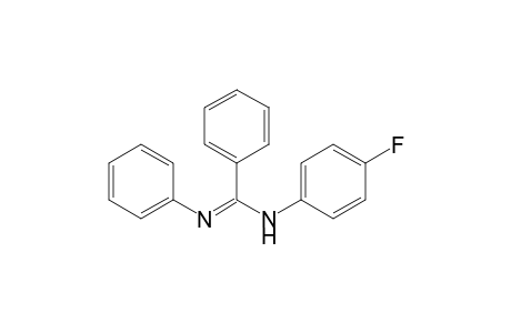 Benzamidine, N-(4-fluorophenyl)-N'-phenyl-