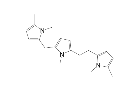 1-[5-(1,5-Dimethylpyrrol-2-yl)methyl-N-methylpyrrol-2-yl]-2-(1,5-dimethylpyrrol-2-yl)ethane