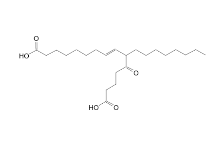 9 / 10 -[4'-(Hydroxycarbonyl)-1'-(oxobutyl)]octadec-10 / 8-enoic acid