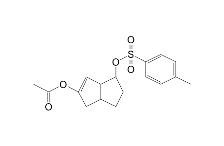 4-([(4-Methylphenyl)sulfonyl]oxy)-1,3a,4,5,6,6a-hexahydro-2-pentalenyl acetate