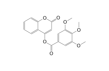 benzoic acid, 3,4,5-trimethoxy-, 2-oxo-2H-1-benzopyran-4-yl ester