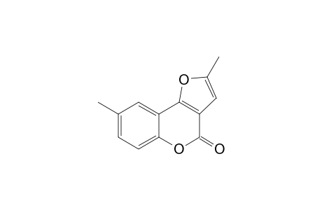 2,8-Dimethyl-4H-furo[3,2-c][1]benzopyran-4-one