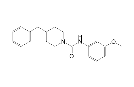 1-piperidinecarboxamide, N-(3-methoxyphenyl)-4-(phenylmethyl)-
