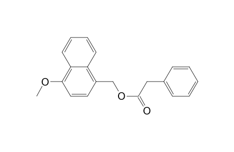 4-Methoxy-1-naphthylmethyl phenylacetate