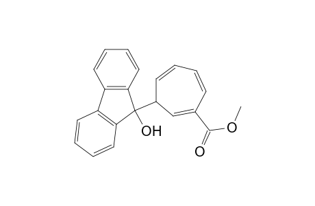 1,4,6-Cycloheptatriene-1-carboxylic acid, 3-(9-hydroxy-9H-fluoren-9-yl)-, methyl ester