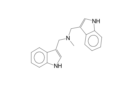 methylbis(1H-3-indolylmethyl)amine