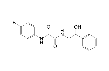 ethanediamide, N~1~-(4-fluorophenyl)-N~2~-(2-hydroxy-2-phenylethyl)-
