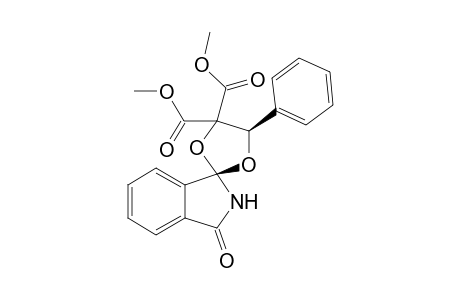 Dimethyl (2'RS,4'SR)-2,3-dihydro-3-oxo-5'-phenyl-spiro[isoindole-1,2'-(1',3')-dioxolan]-4',4'-diacrboxylate