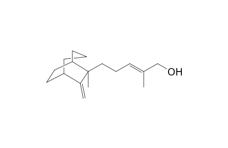 (E)-5-( 3'-Methylene-2'-methylbicyclo[[3.2.2]nonan-2'-yl)-2-methylpent-2-enol