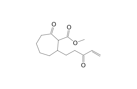 Methyl 3-(3-oxo-4-penten-1-yl)cycloheptanone-2-carboxylate