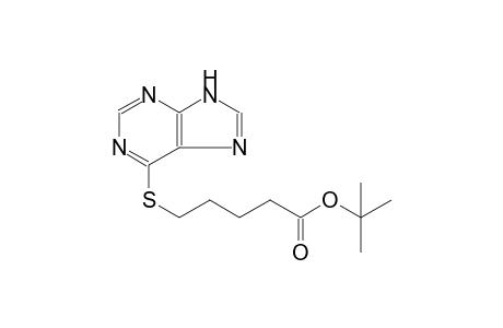 tert-butyl 5-(9H-purin-6-ylsulfanyl)pentanoate