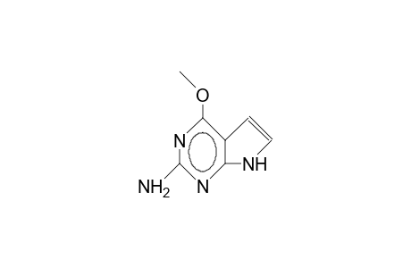2-Amino-4-methoxy-7H-pyrrolo(2,3-D)pyrimidine