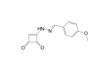 3-(N-4-Methoxyphenylmethylenehydrazino)-3-cyclobuten-1,2-dione