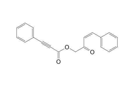 2-Oxo-4-phenylbut-3-enyl 3-phenylpropiolate
