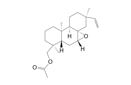 Acetic acid (3R,4aS,5aR,6aS,7S,10bR)-3,7-dimethyl-10a-(R)-methyl-3-vinyl-dodecahydro-5-oxa-cyclopropa[k]phenanthren-7-ylmethyl ester